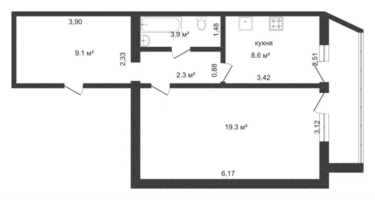 Продам просторную, комфортную 1- комнатную квартиру в кирпичном доме с очень удобной планировкой.!!!! Потолки 2,7 метра! Просторный коридор где можно поставить хорошую гардеробную, большая кухня, просторный зал и балкон, вход на балкон как с комнаты так и кухни, настолько все удобно!!!! Квартира чис